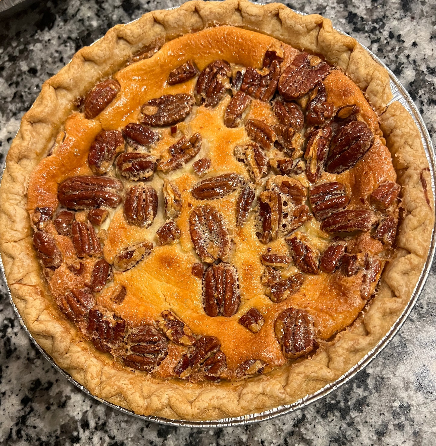 Cheesecake Pecan Pie